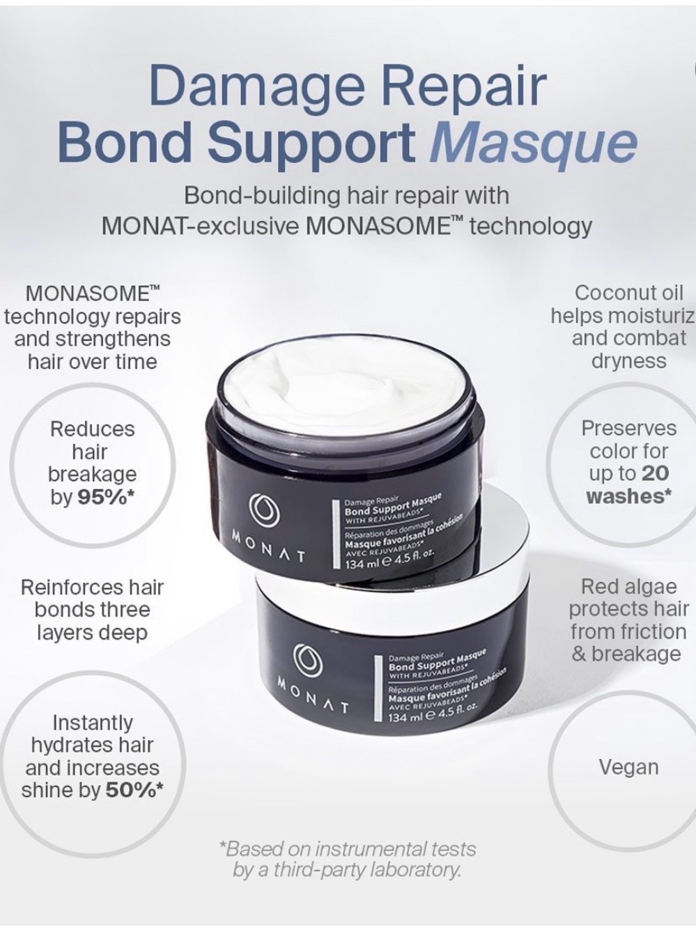 Monat Damage Repair Bond Support Mask